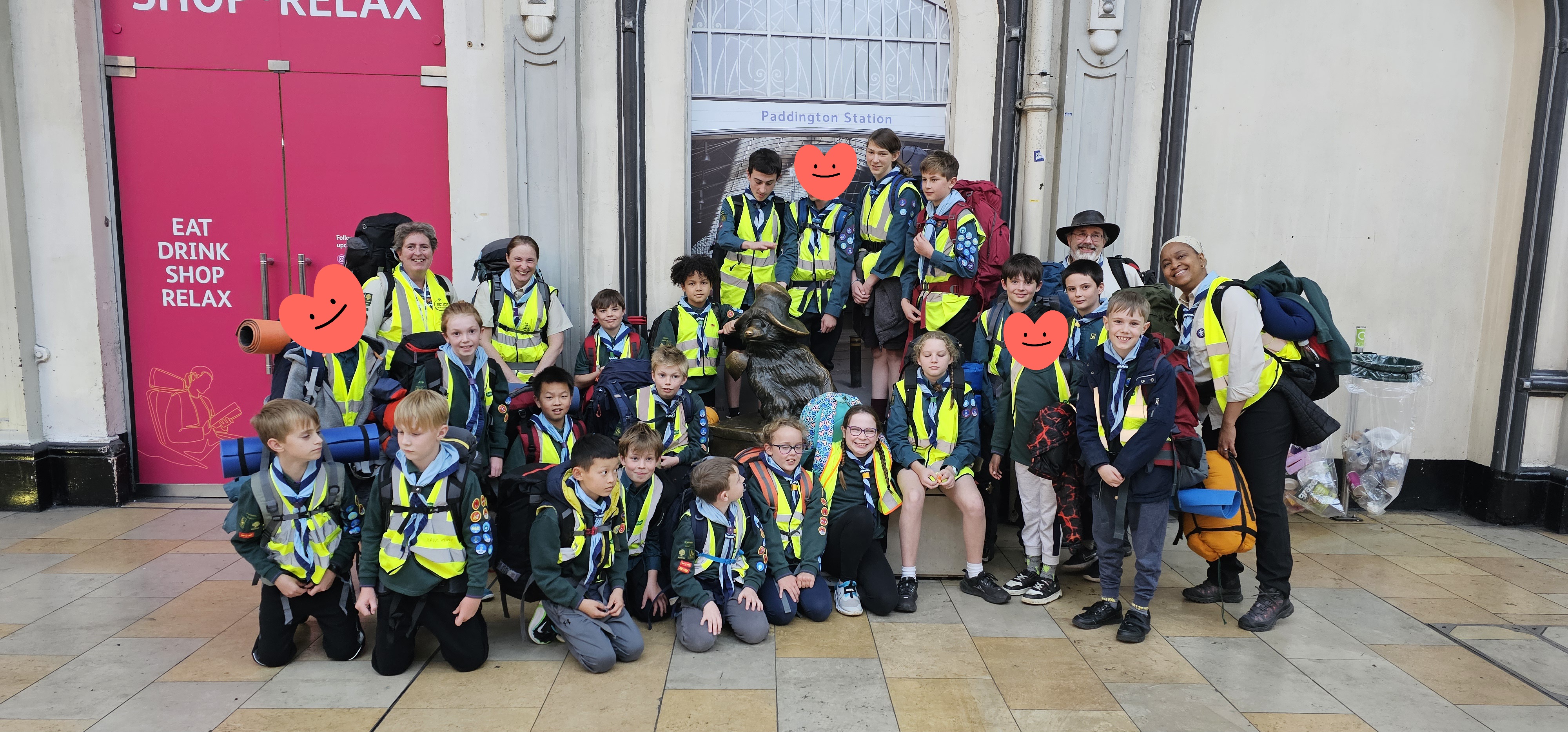 picture with Paddington