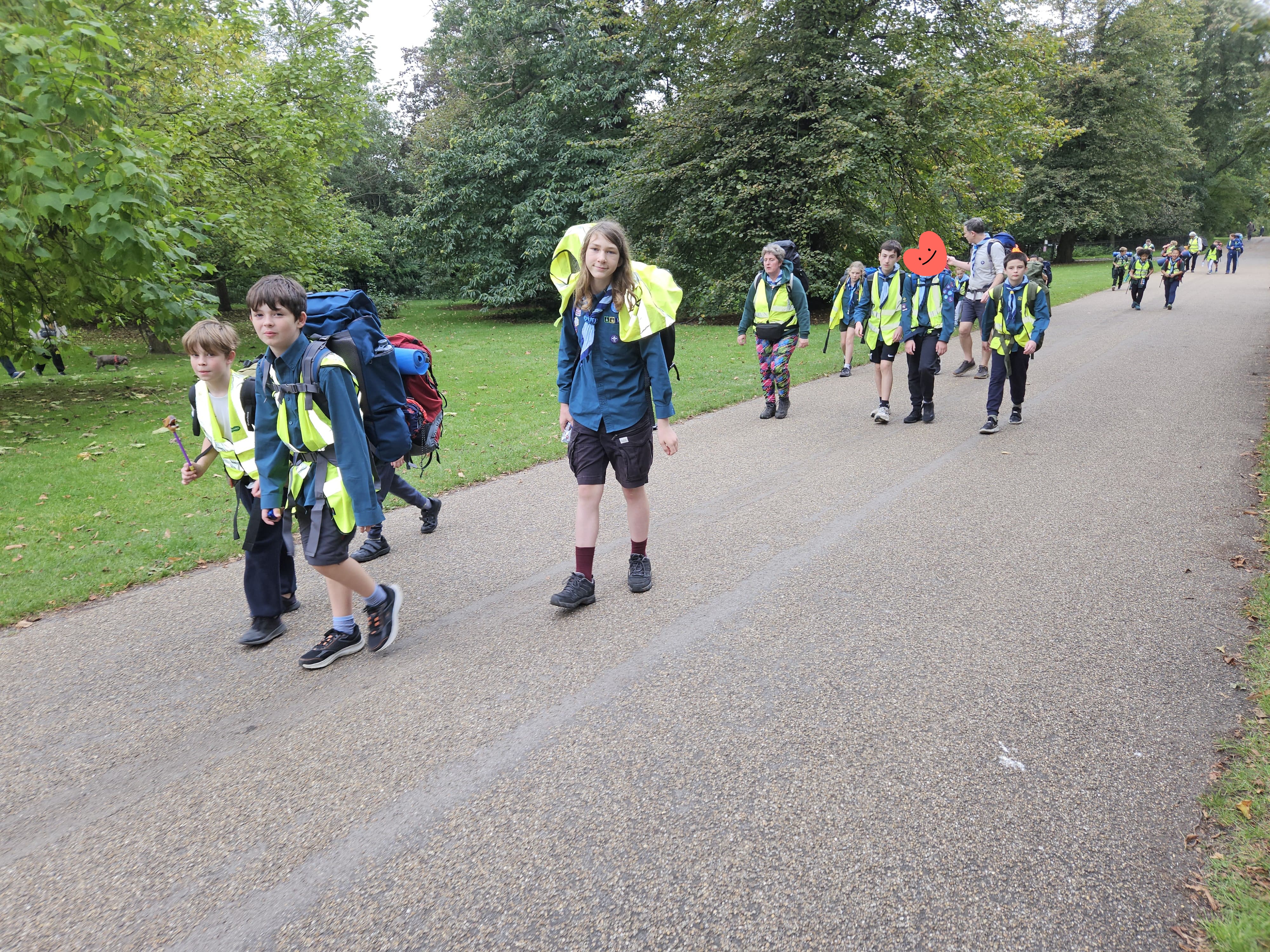 Hike through Hyde Park